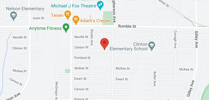 map of 5514 CLINTON STREET
